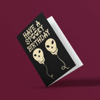 Balões de Forma Moldada de Caveira de Aniversário 