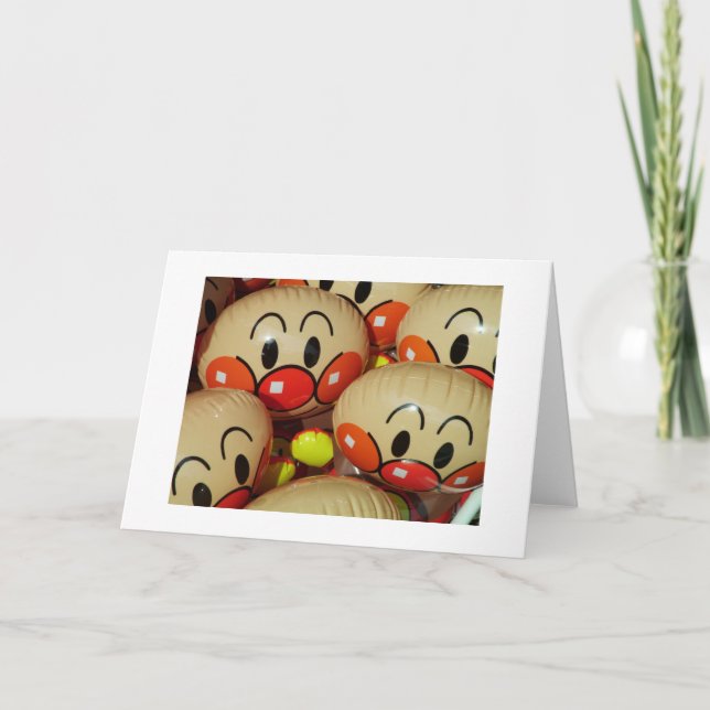 Cartão Balões em Tokyo (Frente)