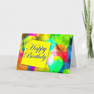 Cartão Balões Galore