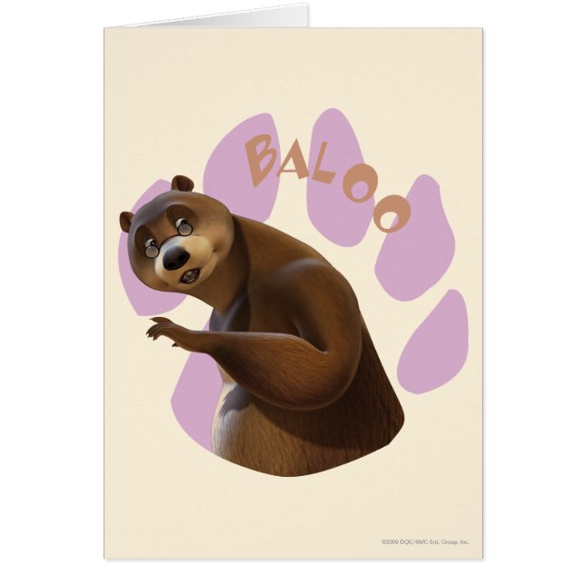 Cartão Baloo 1 (Frente)