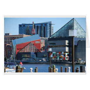 Cartão Baltimore Inner Harbor