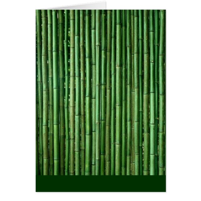 Cartão Bambu (Frente)