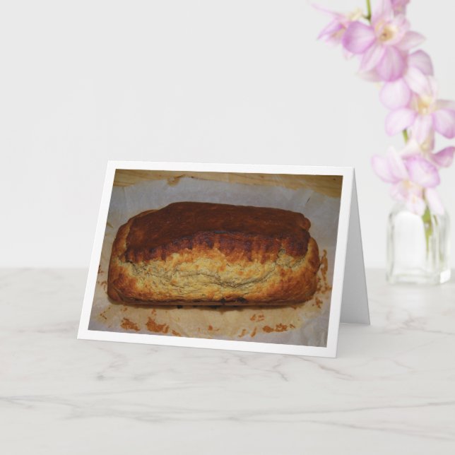 Cartão Banana Cake Loaf (Orquídea)