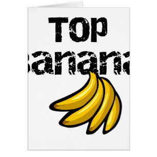 Cartão Banana superior