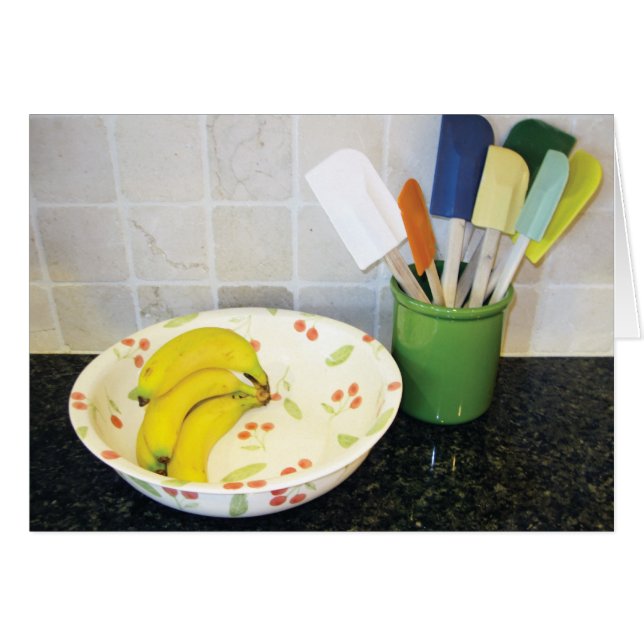 Cartão Bananas (Frente horizontal)