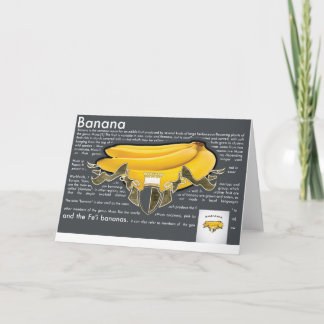 Cartão Bananas PostCard