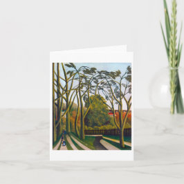 Cartão Bancos do Biè vre | Henri Rousseau |