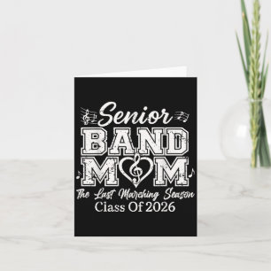 Cartão Banda mais velho Mãe Cl De 2026 Marching Season En