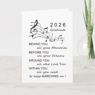 Cartão Banda Marcial de Formatura da Turma de 2026