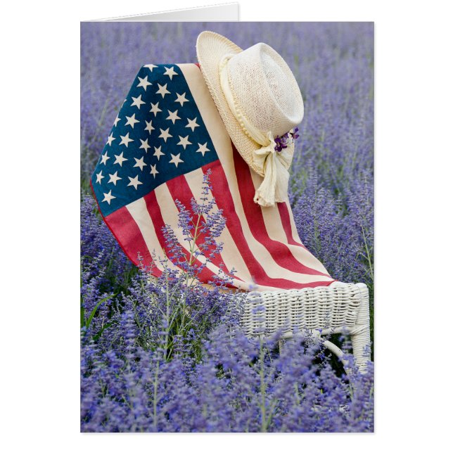 Cartão Bandeira Americana (Frente)