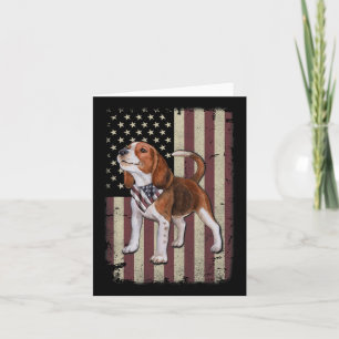 Cartão Bandeira Americana Bandana Patriótica 4 De Julho
