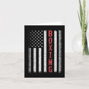 Cartão Bandeira Americana De Boxer Novelt Em 4 De Julho L