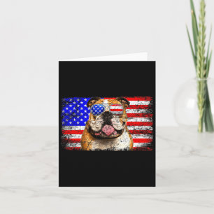 Cartão Bandeira Americana EUA Incrível