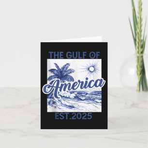 Cartão Bandeira Americana G.2025 Do Golfo De Eua