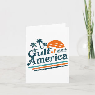 Cartão Bandeira Americana G.2025 Do Golfo De Eua