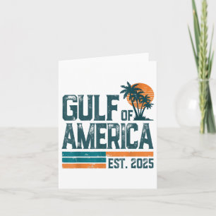 Cartão Bandeira Americana G.2025 Do Golfo De Eua