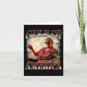 Cartão Bandeira Americana G.2025 Do Golfo De Eua