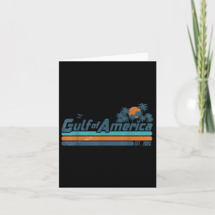 Cartão Bandeira Americana G.2025 Do Golfo De Eua