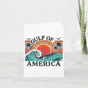 Cartão Bandeira Americana G.2025 Do Golfo De Eua