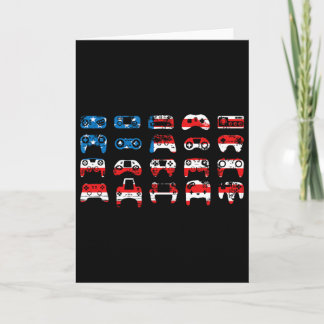 Cartão Bandeira Americana Moto Biker Retro 