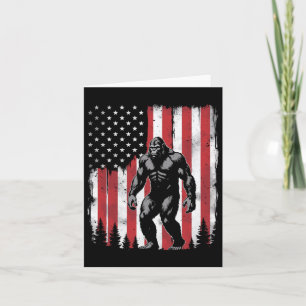 Cartão Bandeira Americana Patriótica 4º De Julho
