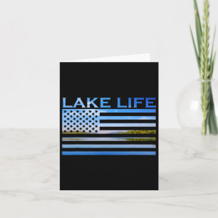 Cartão Bandeira Americana Que Pescaria No Lago Isto É