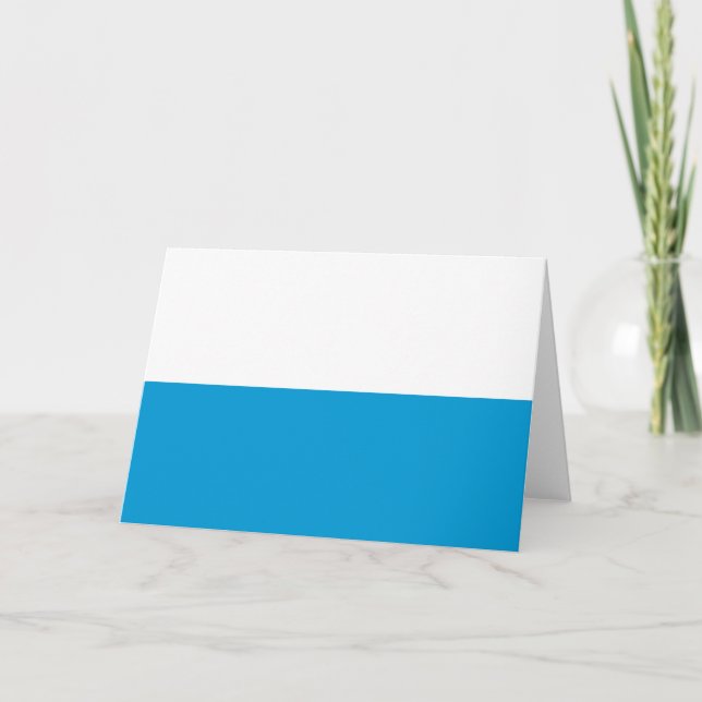 Cartão Bandeira Bavariana (Frente)