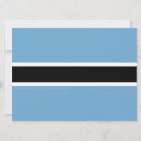 Bandeira Botsuana (Botsuana)