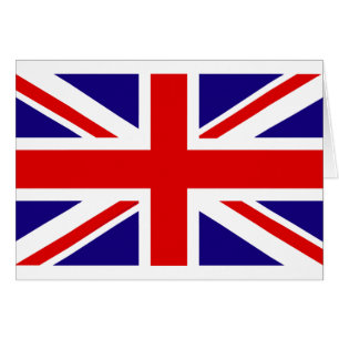 Cartão Bandeira BRITÂNICA