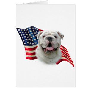 Cartão Bandeira Buldogue