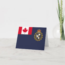 Cartão Bandeira da Agência Canadiana de Serviços de Front