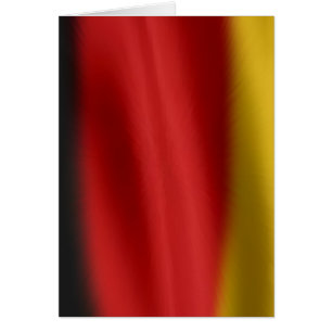 Cartão Bandeira da Alemanha
