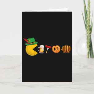 Cartão Bandeira da Alemanha Festa da Cerveja dos Gamer Al
