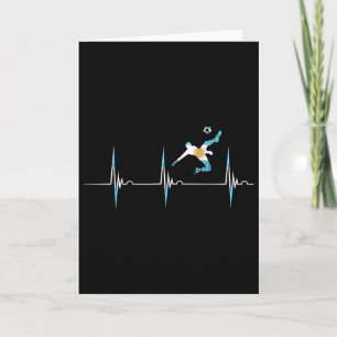 Cartão Bandeira da Argentina Batimento cardíaco Ekg Pulso