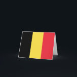 Cartão Bandeira da Bélgica<br><div class="desc">Produtos de Sinalizador Mundial Personalizáveis - Sinta-se à vontade para adicionar seu próprio texto.</div>