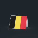 Cartão Bandeira da Bélgica<br><div class="desc">Produtos de Sinalizador Mundial Personalizáveis - Sinta-se à vontade para adicionar seu próprio texto.</div>