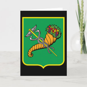 Cartão Bandeira da Cidade de Kharkiv Ucrânia Orgulho Ucra