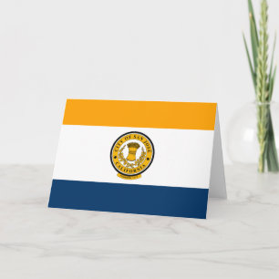 Cartão Bandeira da cidade de San José (Califórnia)