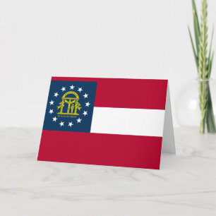 Cartão Bandeira da Geórgia, Bandeira da Geórgia