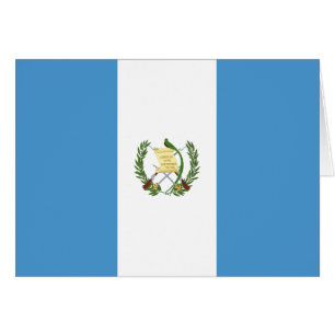 Cartão Bandeira da Guatemala