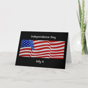 Cartão bandeira da independência