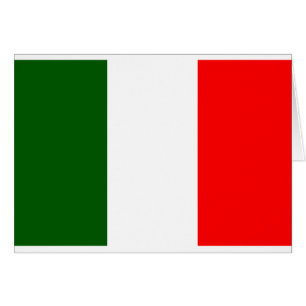 Cartão Bandeira da Itália
