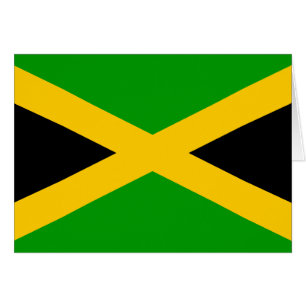 Cartão Bandeira da Jamaica