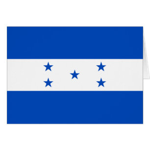 Cartão Bandeira de Honduras