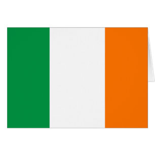 Cartão Bandeira de Ireland