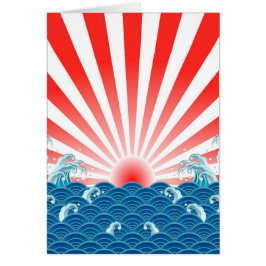 Cartão Bandeira de Japão - NIPÓNICO