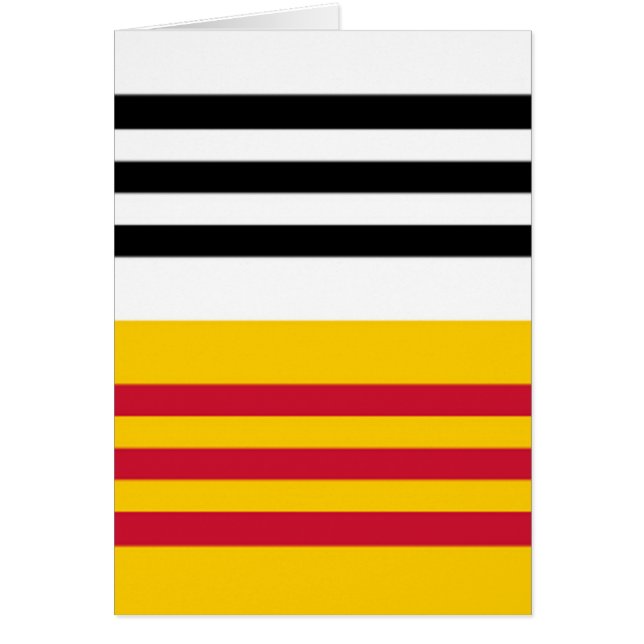 Cartão Bandeira de Loon op Zand (Frente)