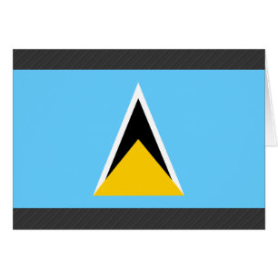 Cartão Bandeira de Lucia de santo