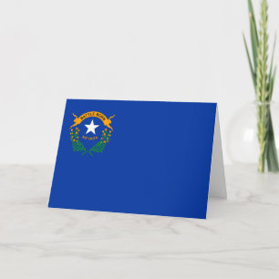 Cartão Bandeira de Nevada