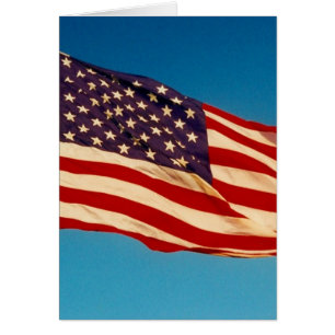 Cartão bandeira de ondas usa